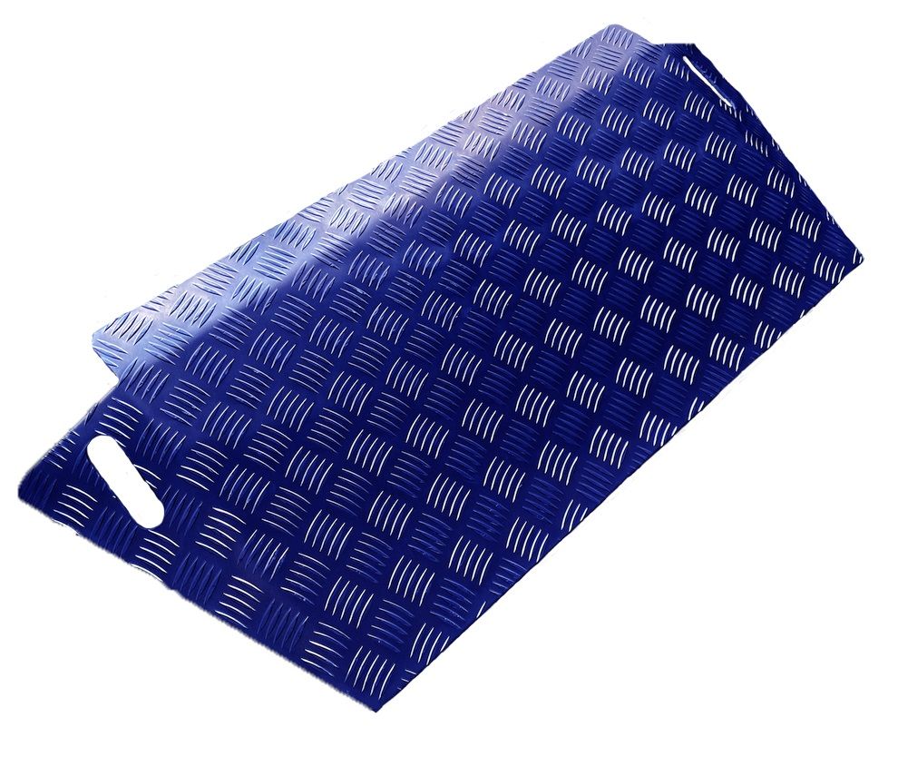 rampe costière bleue