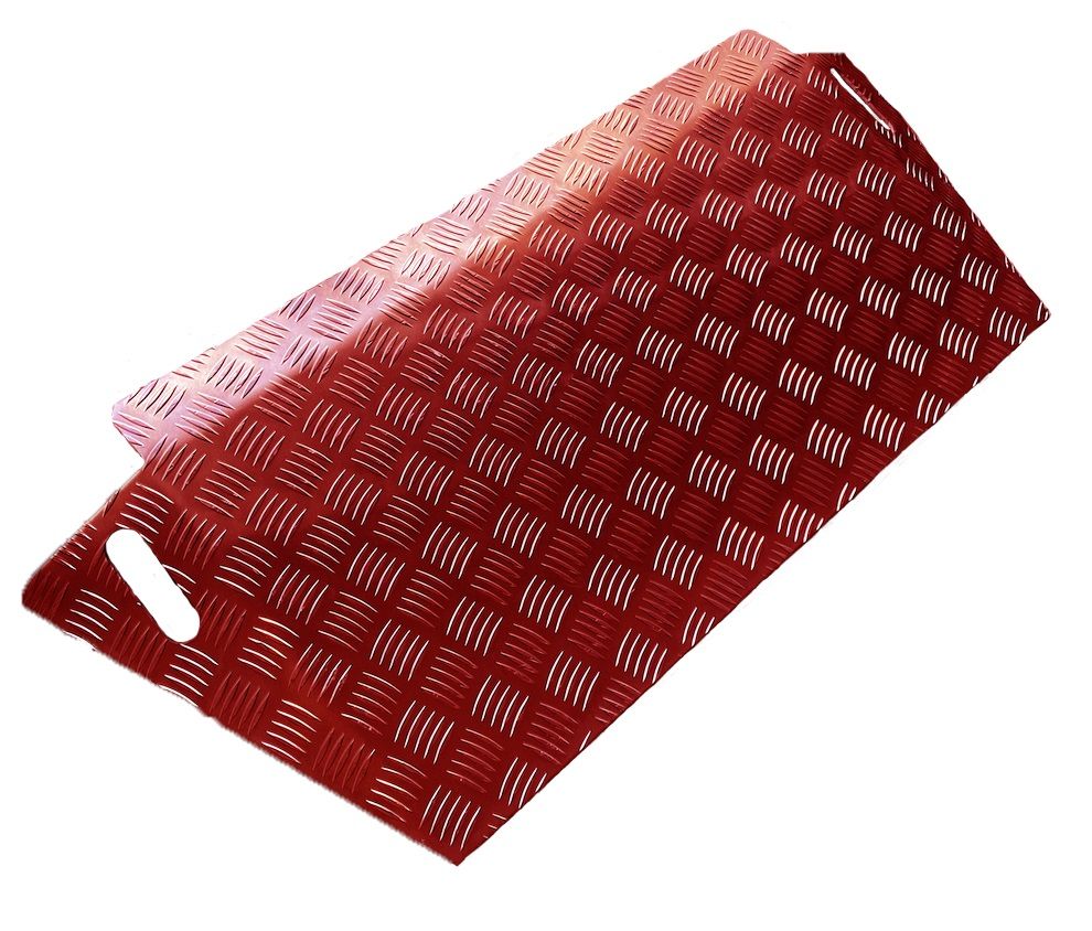 rampe costière rouge