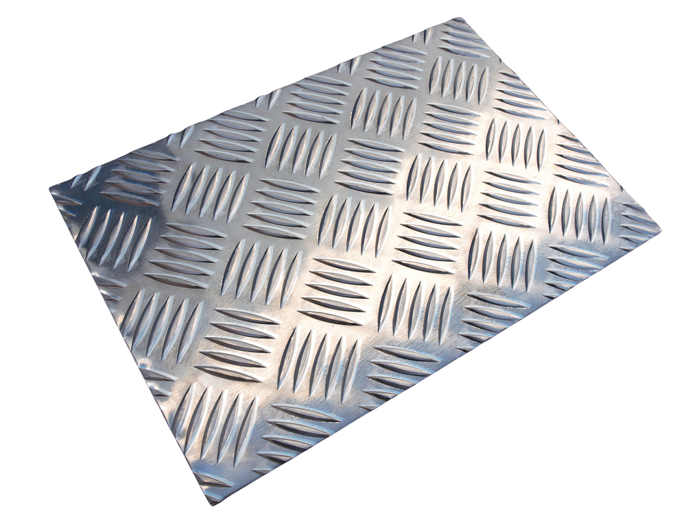 Tole_aluminium_damier